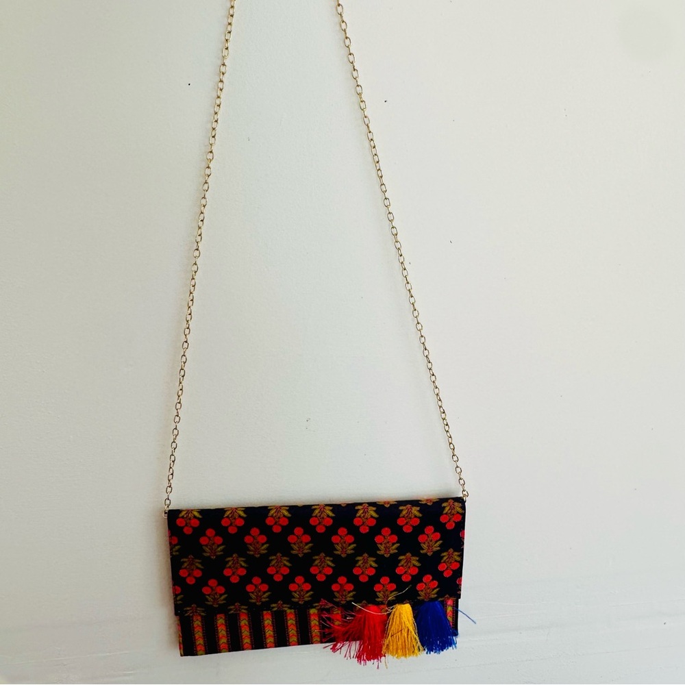 Colorful Patterned Clutch Bag - Picture 2 of 4